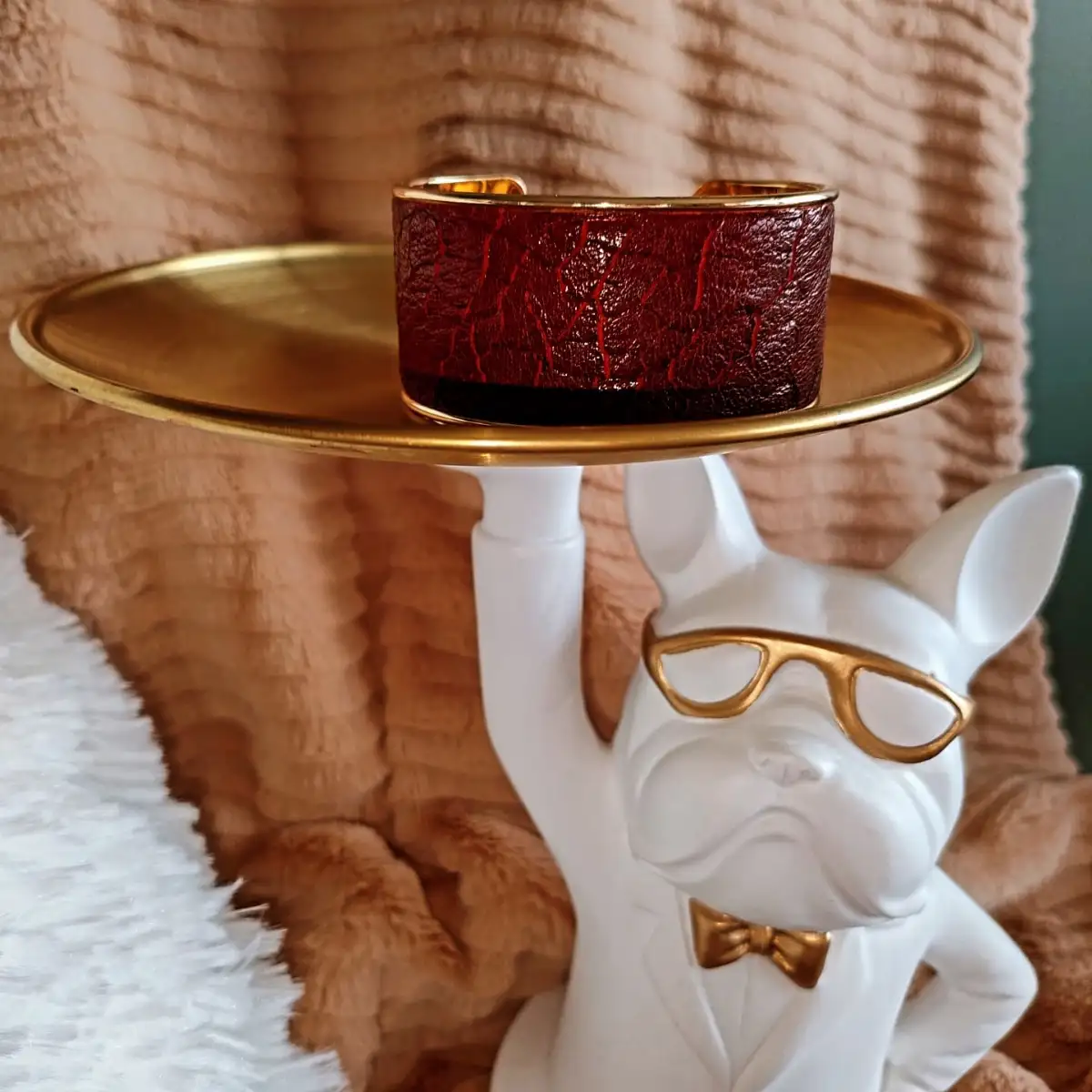 Bracelet cuir véritable
