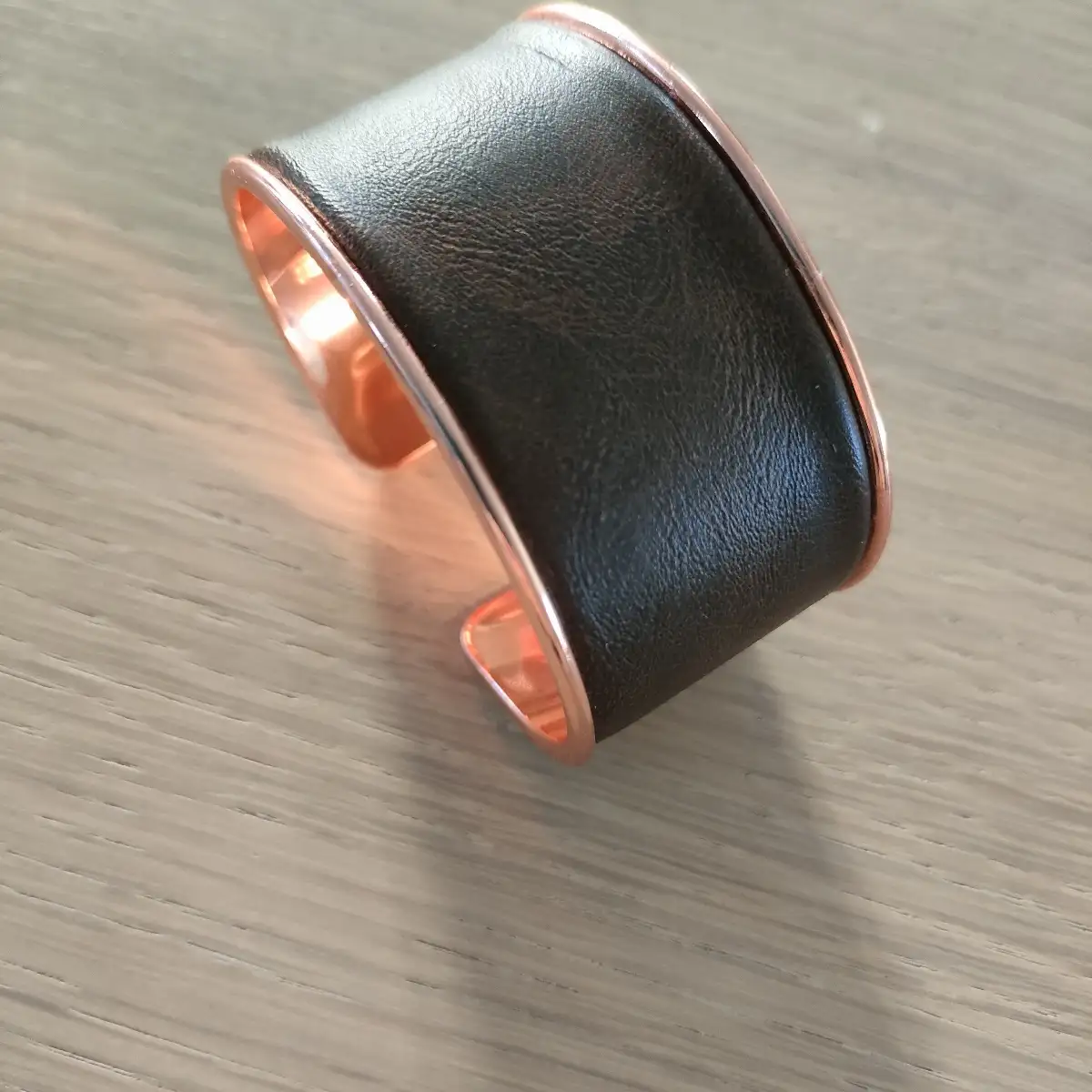 Léandre - bracelet en cuir véritable