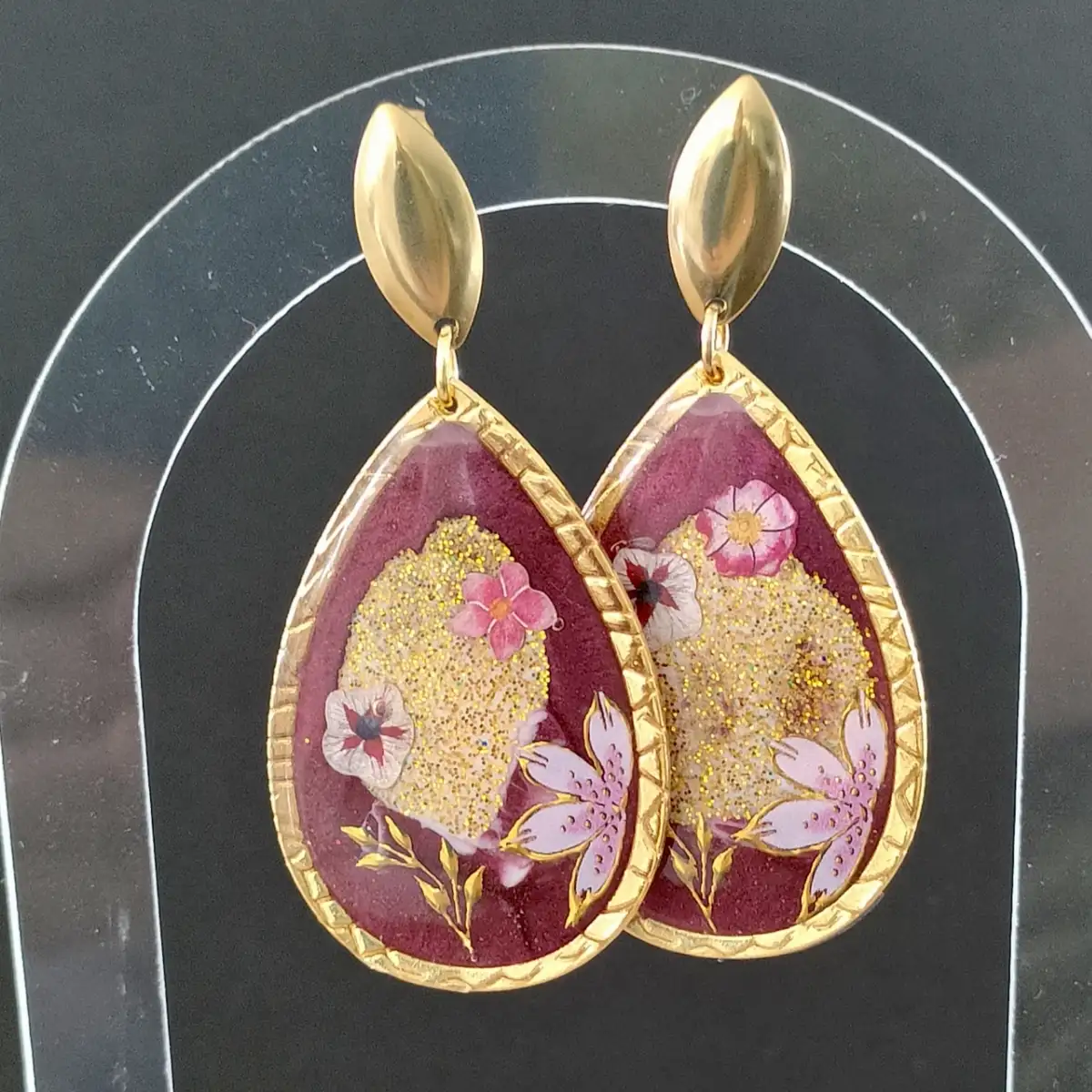 Boucles d'oreilles Séraphine