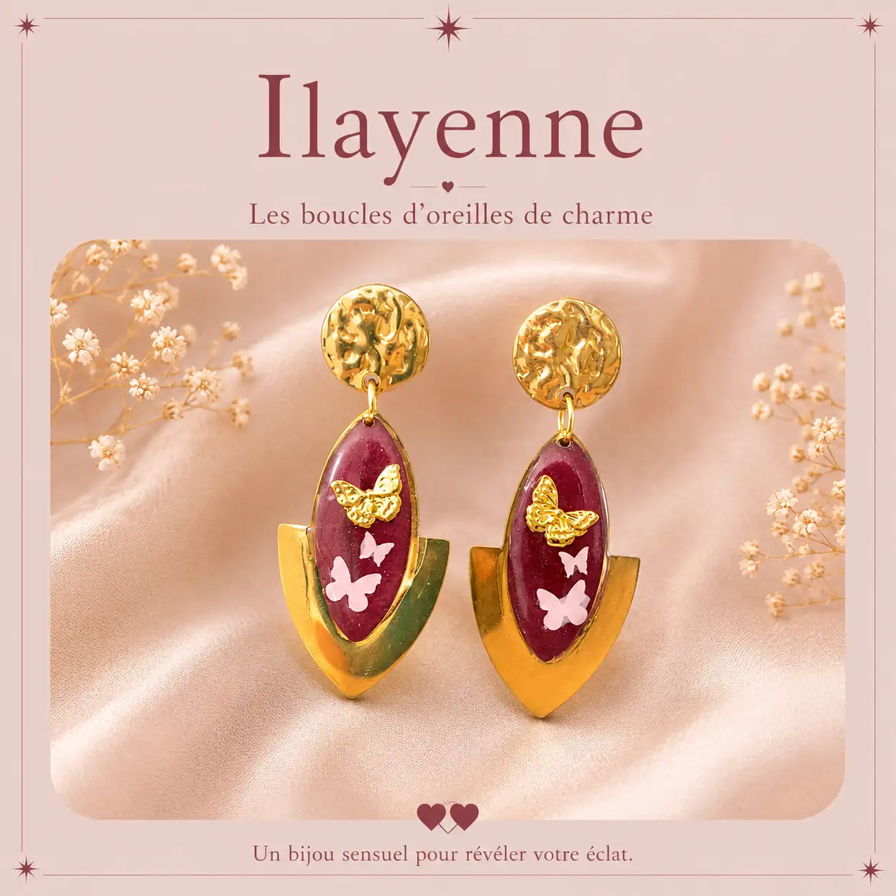 Boucles d'oreilles Ilyanne