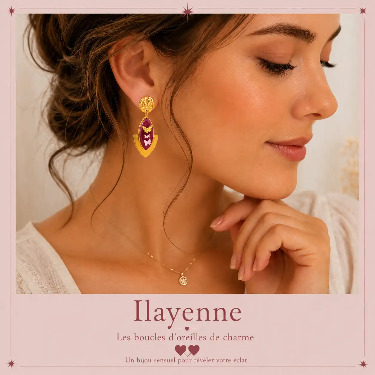 Boucles d'oreilles Ilyanne