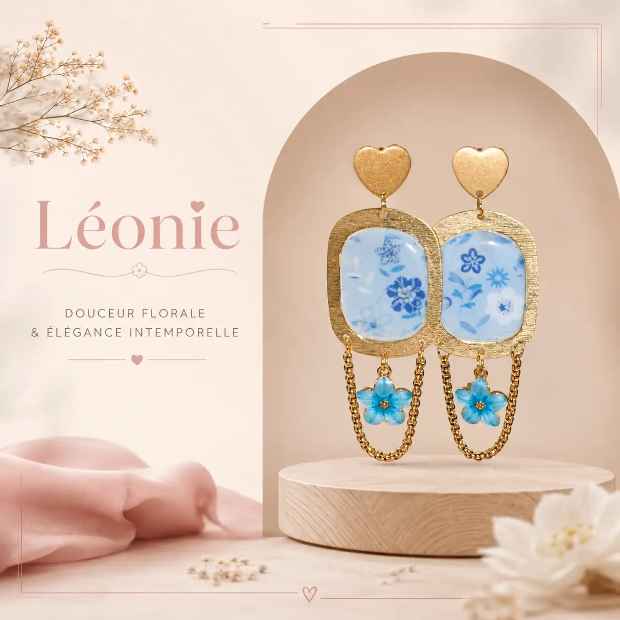 Boucles d'oreilles Léonie
