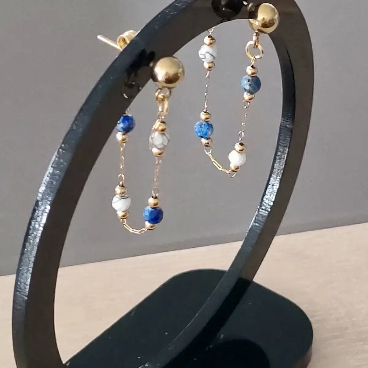 Parure Tamy | Parure de bijoux artisanale en acier inoxydable | Modèle unique