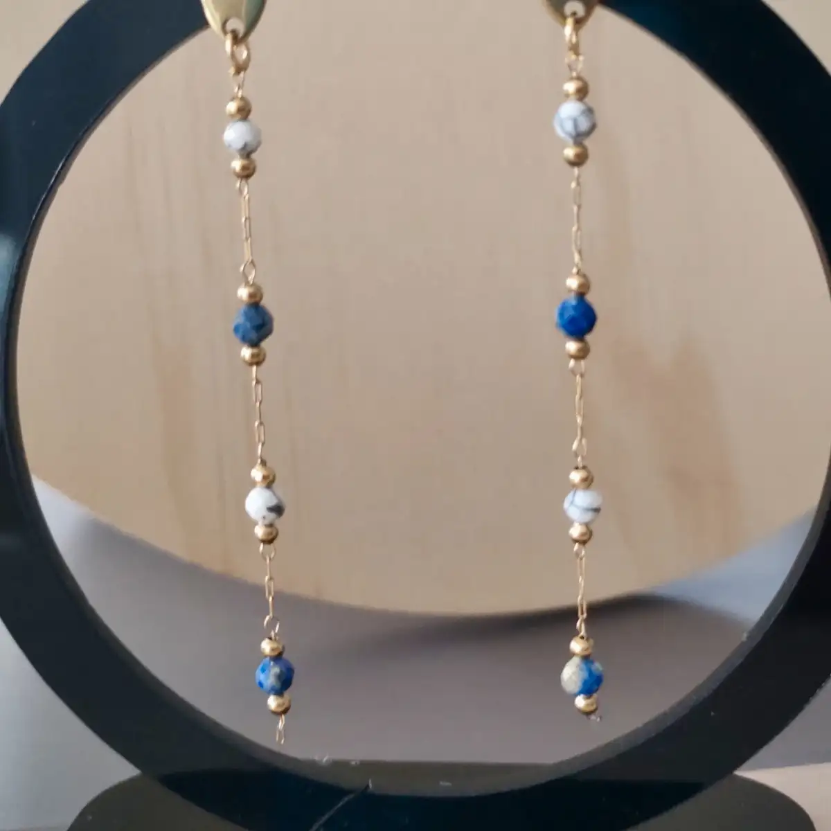 Parure Tamy | Parure de bijoux artisanale en acier inoxydable | Modèle unique